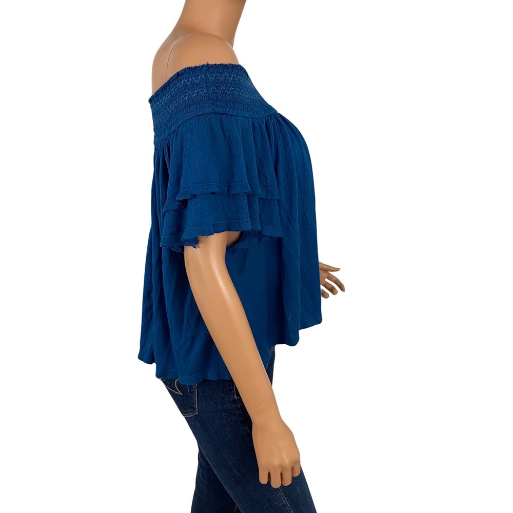 Free People Santorini Top - Sapphire - Picture 10 of 14